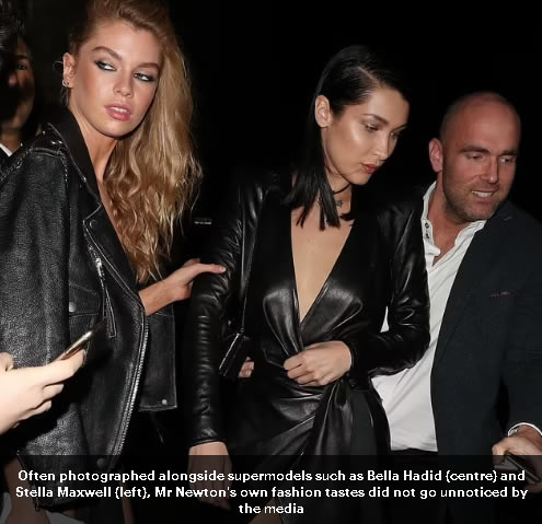 Simon Newton, Stella Maxwell & Bella Hadid